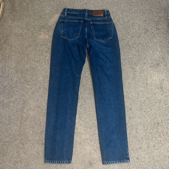 Sezane Parfait Slim Ankle Mid Rise Jeans 23 - Picture 4 of 7